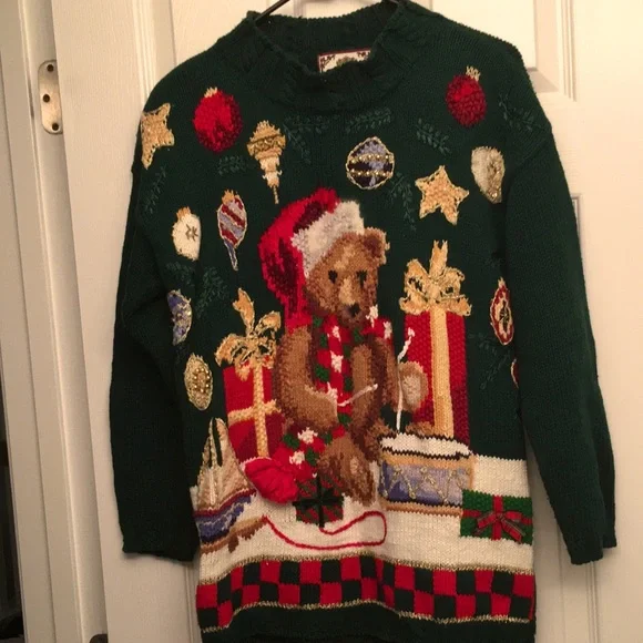 Embellished Christmas Sweater - Picture 1 of 6